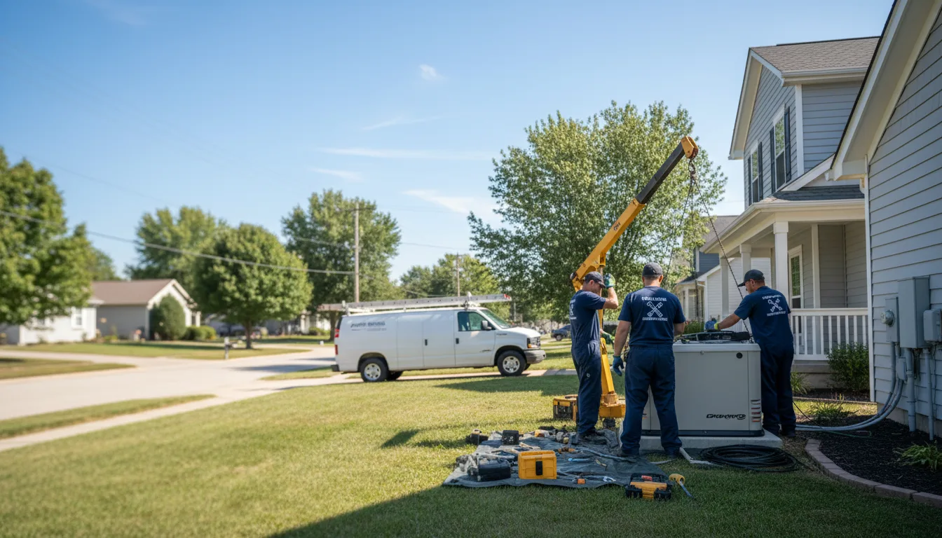 Generator Installation in Strong City, KS near me
